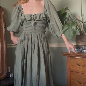 Free People oasis Midi Dress